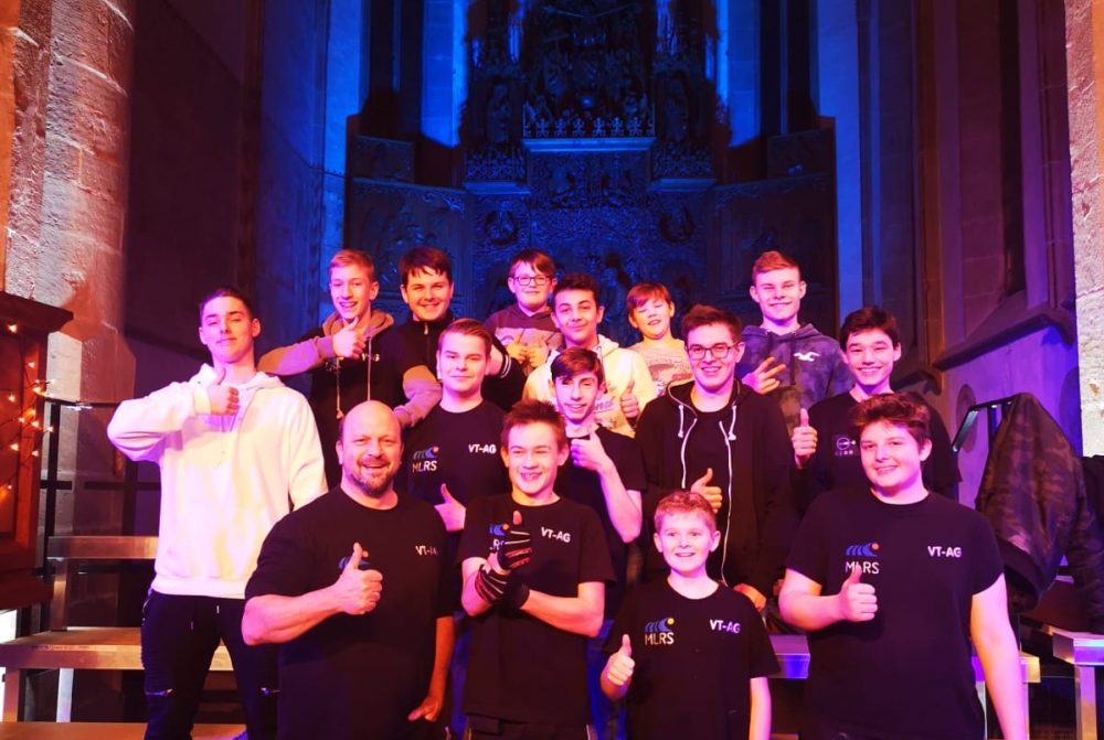 Die Veranstaltungs Technik AG organisiert die Technik eines Weihnachtskonzerts