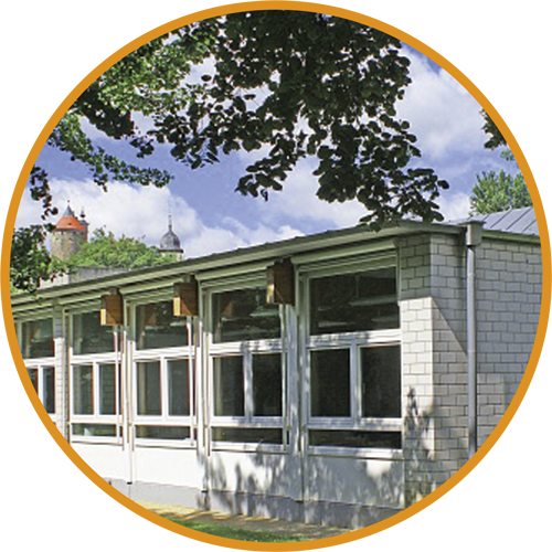 Bild Fassade Maximilian Lutz Realschule