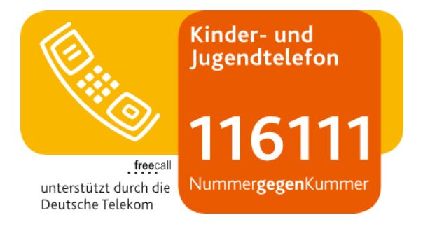 Grafik mit der Tel. Nummer 116111