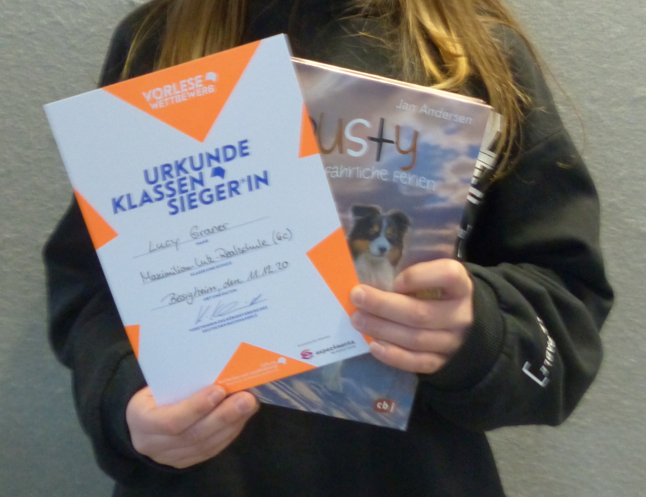 Sigerurkunde Vorlesewettbewerb