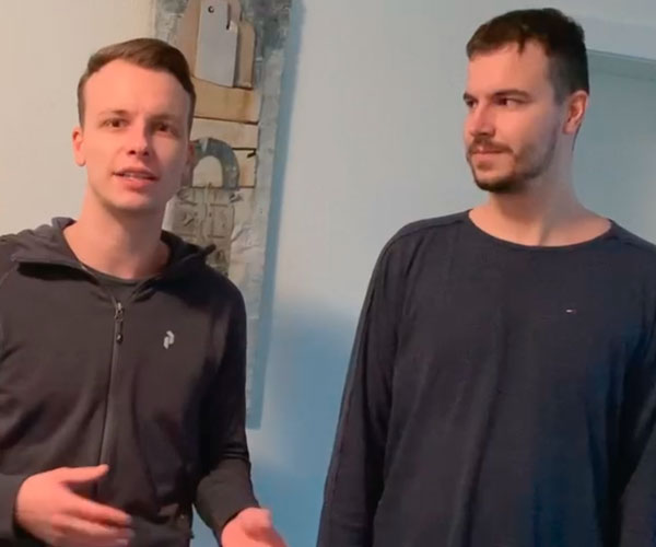 Foto Nick und Marco Hammerl