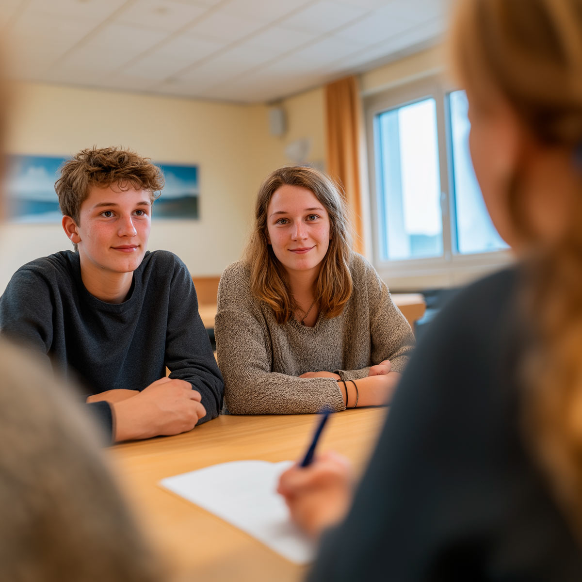 eine Schlange von Autos mit Bremsleuchten