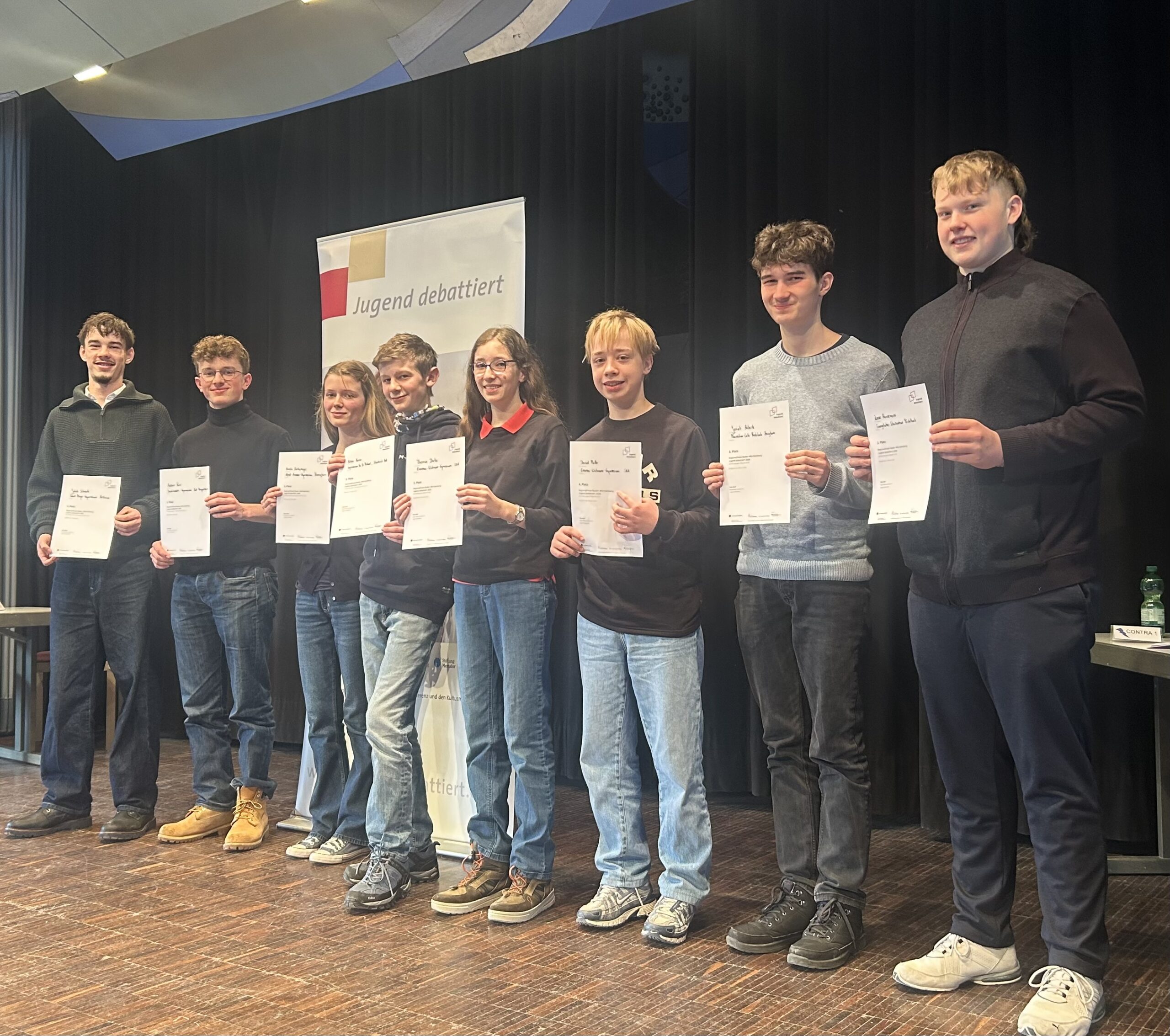 Beitragsbild für “Heimspiel – Regionalqualifikationen von Jugend debattiert in Besigheim”