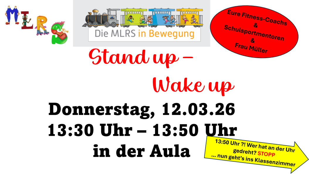 Beitragsbild für “Stand up – wake up”
